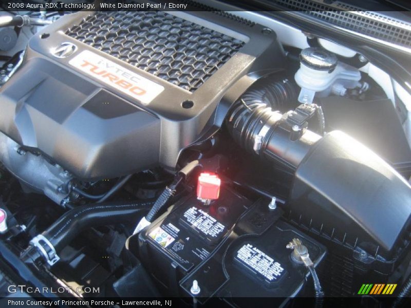 White Diamond Pearl / Ebony 2008 Acura RDX Technology