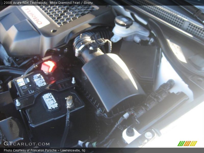 White Diamond Pearl / Ebony 2008 Acura RDX Technology