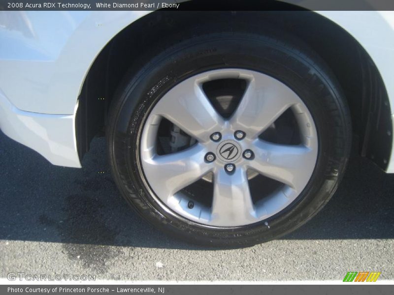 White Diamond Pearl / Ebony 2008 Acura RDX Technology
