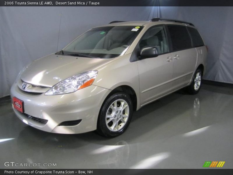 Desert Sand Mica / Taupe 2006 Toyota Sienna LE AWD