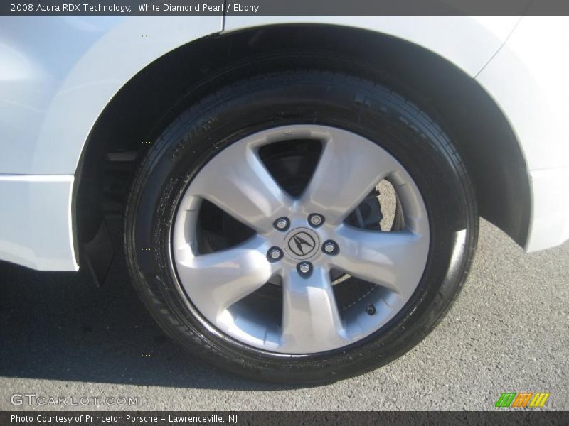 White Diamond Pearl / Ebony 2008 Acura RDX Technology