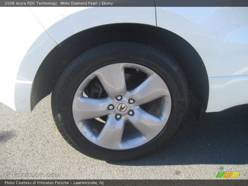 White Diamond Pearl / Ebony 2008 Acura RDX Technology