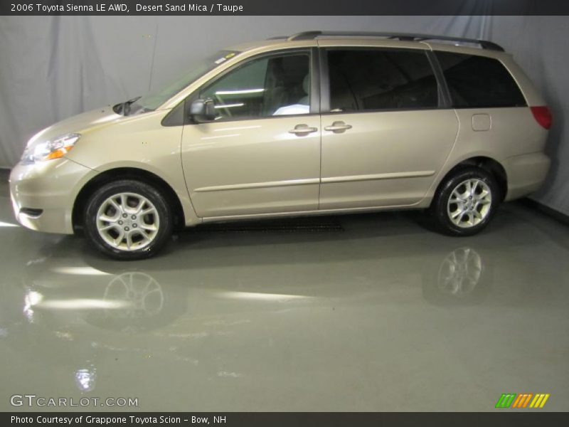 Desert Sand Mica / Taupe 2006 Toyota Sienna LE AWD