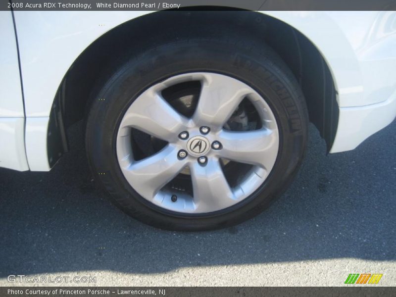 White Diamond Pearl / Ebony 2008 Acura RDX Technology