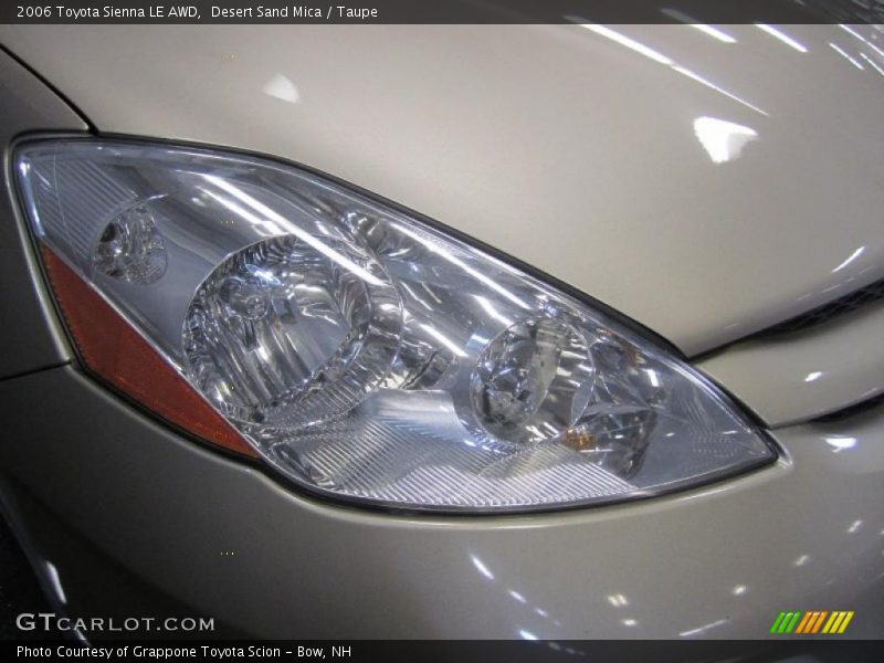 Desert Sand Mica / Taupe 2006 Toyota Sienna LE AWD