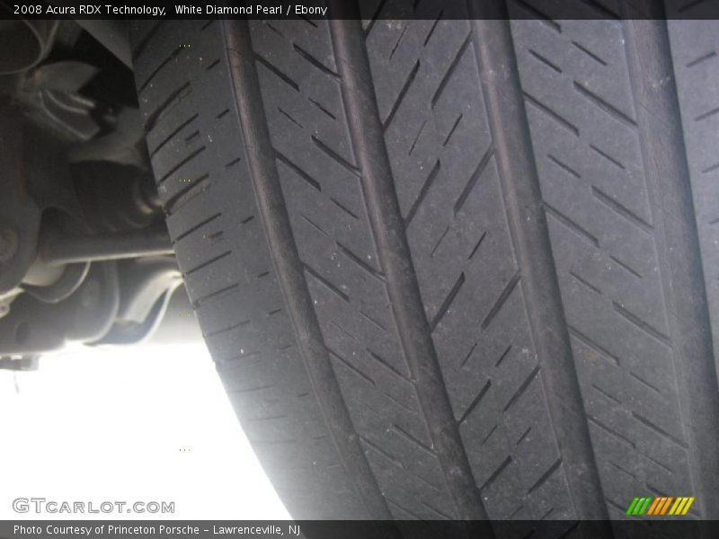 White Diamond Pearl / Ebony 2008 Acura RDX Technology