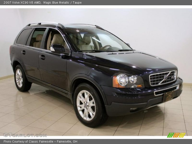 Magic Blue Metallic / Taupe 2007 Volvo XC90 V8 AWD