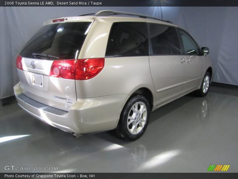 Desert Sand Mica / Taupe 2006 Toyota Sienna LE AWD