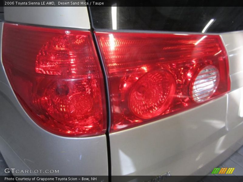 Desert Sand Mica / Taupe 2006 Toyota Sienna LE AWD