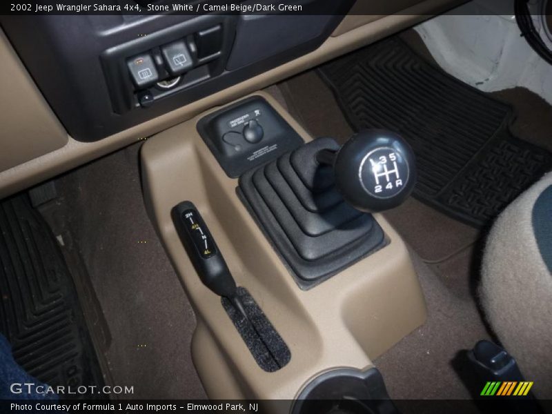  2002 Wrangler Sahara 4x4 5 Speed Manual Shifter