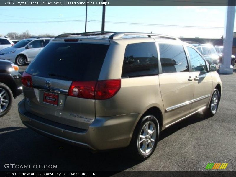 Desert Sand Mica / Taupe 2006 Toyota Sienna Limited AWD