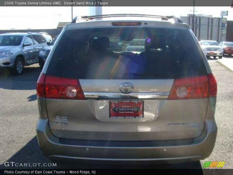 Desert Sand Mica / Taupe 2006 Toyota Sienna Limited AWD