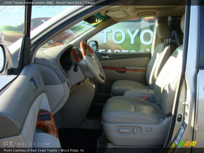 Desert Sand Mica / Taupe 2006 Toyota Sienna Limited AWD