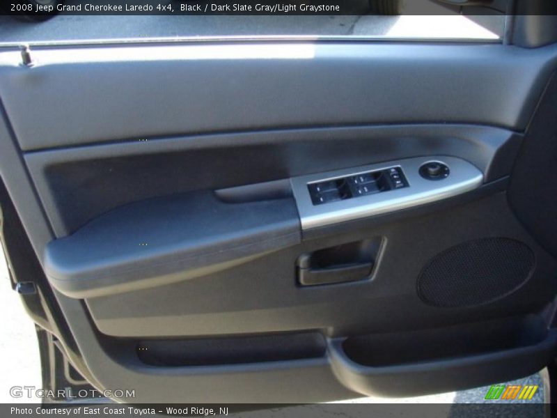 Black / Dark Slate Gray/Light Graystone 2008 Jeep Grand Cherokee Laredo 4x4