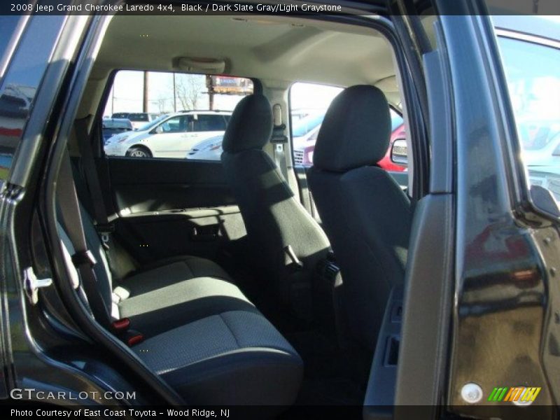 Black / Dark Slate Gray/Light Graystone 2008 Jeep Grand Cherokee Laredo 4x4