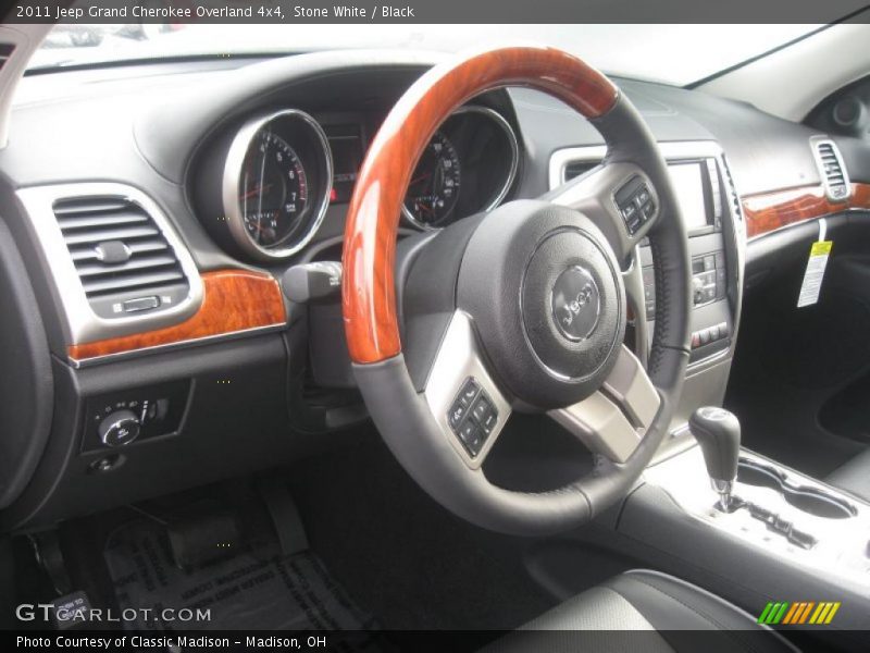  2011 Grand Cherokee Overland 4x4 Steering Wheel