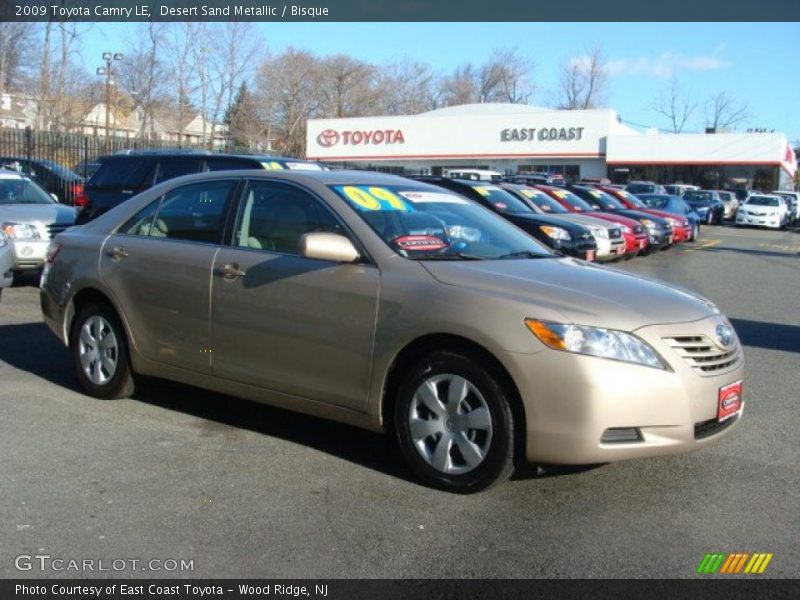 Desert Sand Metallic / Bisque 2009 Toyota Camry LE
