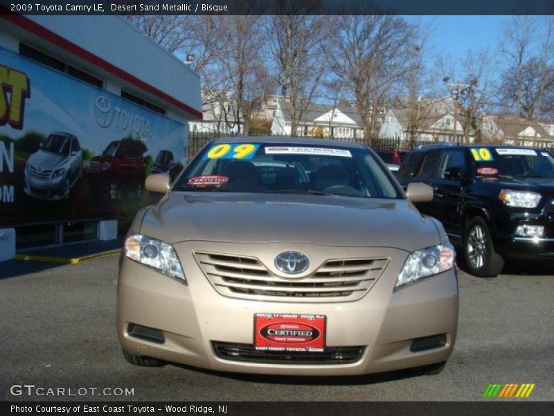 Desert Sand Metallic / Bisque 2009 Toyota Camry LE