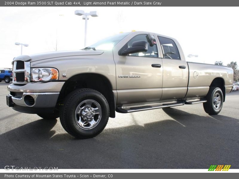  2004 Ram 3500 SLT Quad Cab 4x4 Light Almond Pearl Metallic