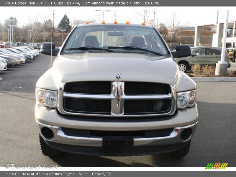 Light Almond Pearl Metallic / Dark Slate Gray 2004 Dodge Ram 3500 SLT Quad Cab 4x4