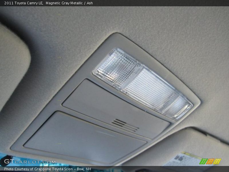 Magnetic Gray Metallic / Ash 2011 Toyota Camry LE