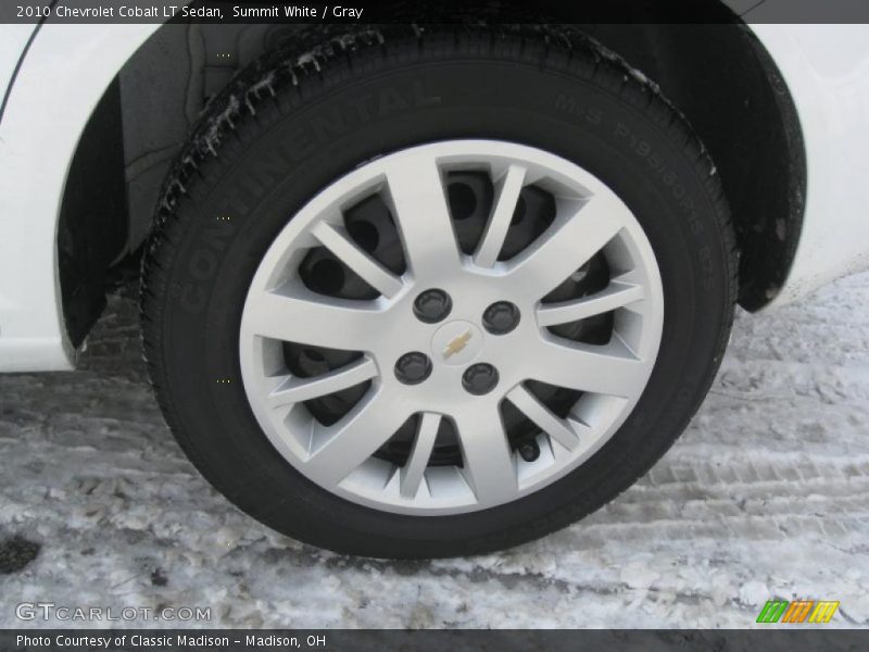 Summit White / Gray 2010 Chevrolet Cobalt LT Sedan