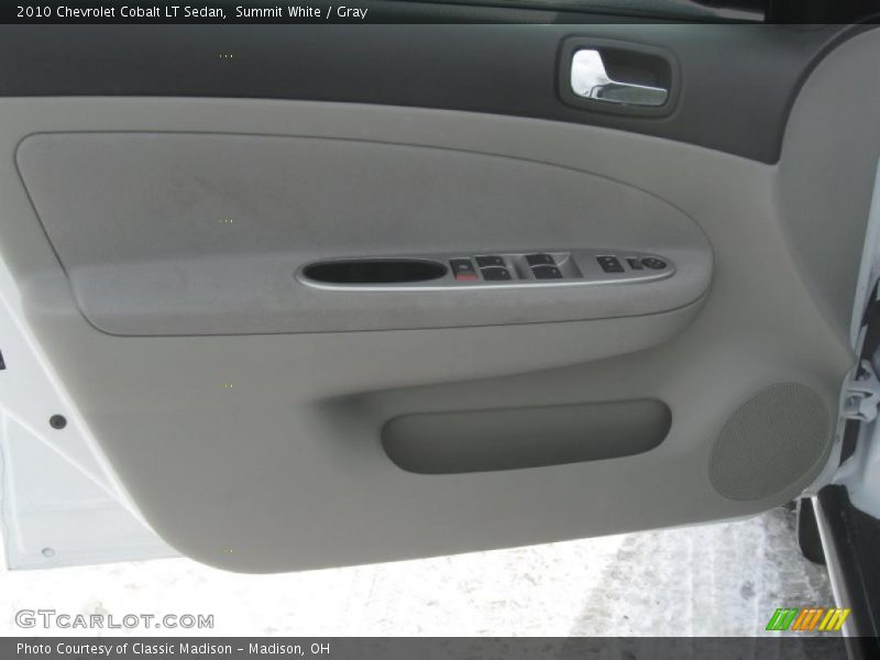 Summit White / Gray 2010 Chevrolet Cobalt LT Sedan