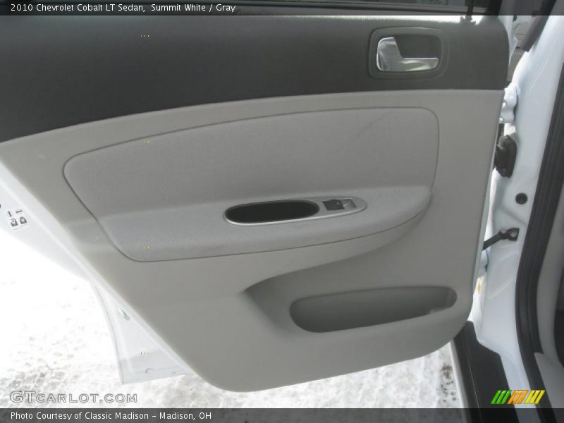 Summit White / Gray 2010 Chevrolet Cobalt LT Sedan