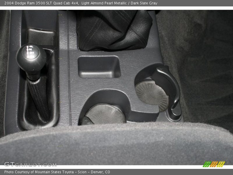 Light Almond Pearl Metallic / Dark Slate Gray 2004 Dodge Ram 3500 SLT Quad Cab 4x4