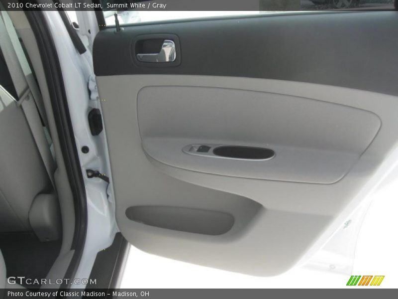 Summit White / Gray 2010 Chevrolet Cobalt LT Sedan