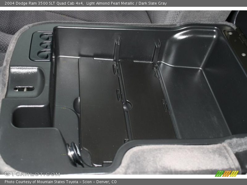 Light Almond Pearl Metallic / Dark Slate Gray 2004 Dodge Ram 3500 SLT Quad Cab 4x4