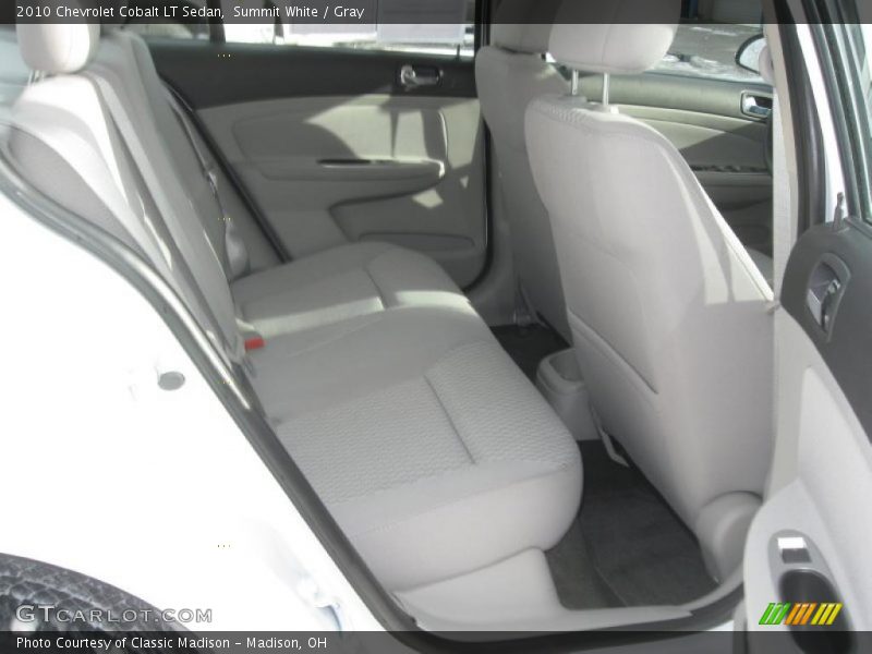 Summit White / Gray 2010 Chevrolet Cobalt LT Sedan