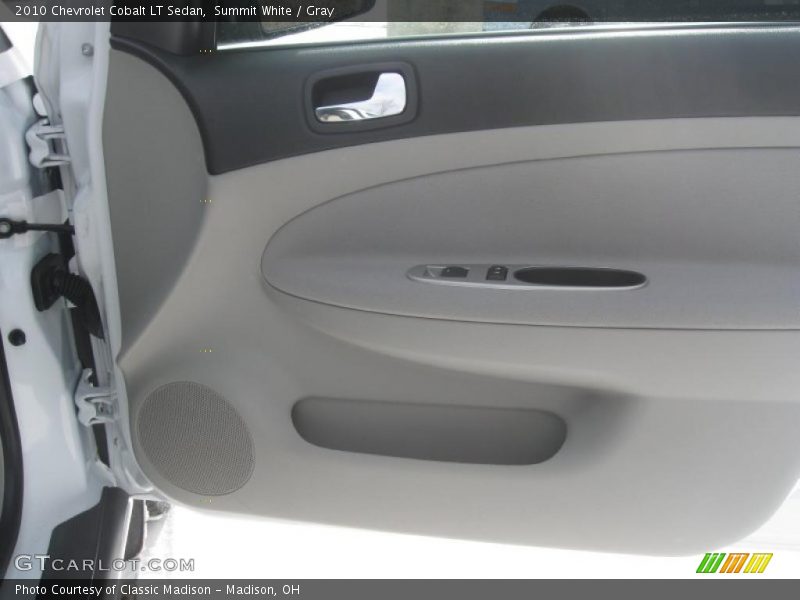Summit White / Gray 2010 Chevrolet Cobalt LT Sedan