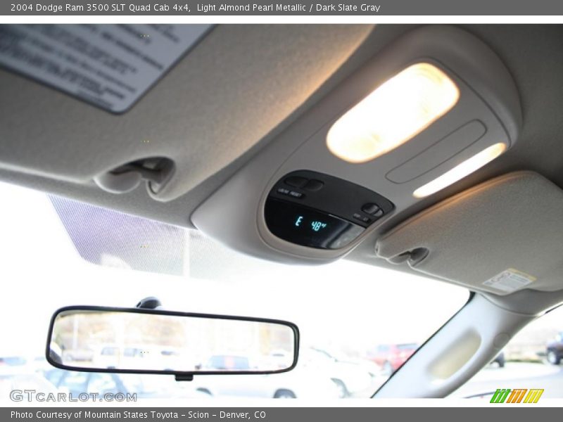 Light Almond Pearl Metallic / Dark Slate Gray 2004 Dodge Ram 3500 SLT Quad Cab 4x4