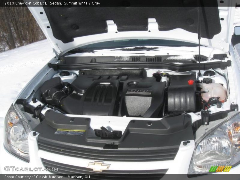 Summit White / Gray 2010 Chevrolet Cobalt LT Sedan