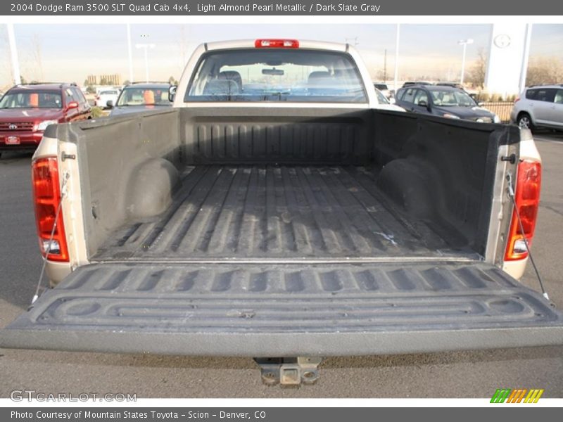 Light Almond Pearl Metallic / Dark Slate Gray 2004 Dodge Ram 3500 SLT Quad Cab 4x4