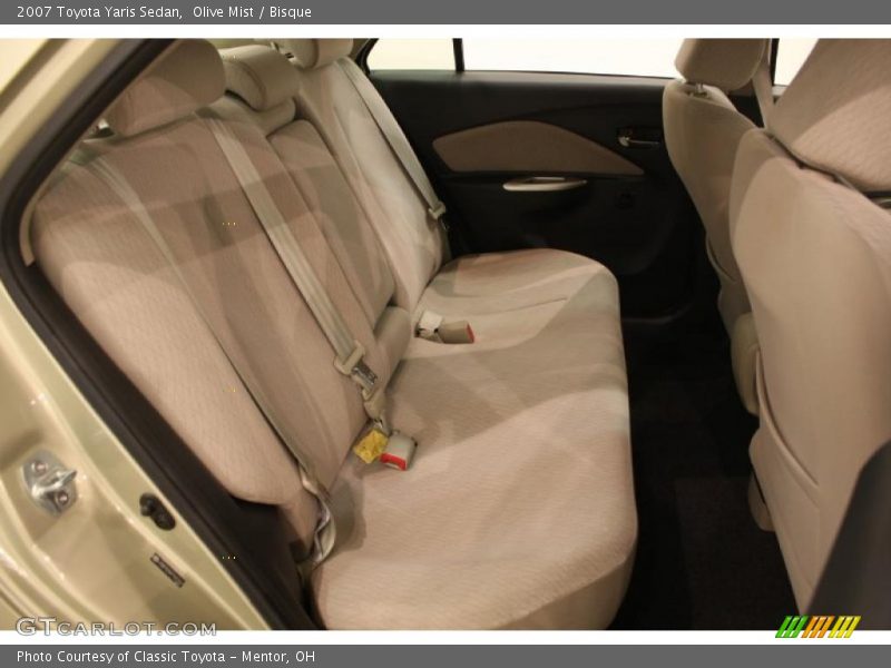 Olive Mist / Bisque 2007 Toyota Yaris Sedan