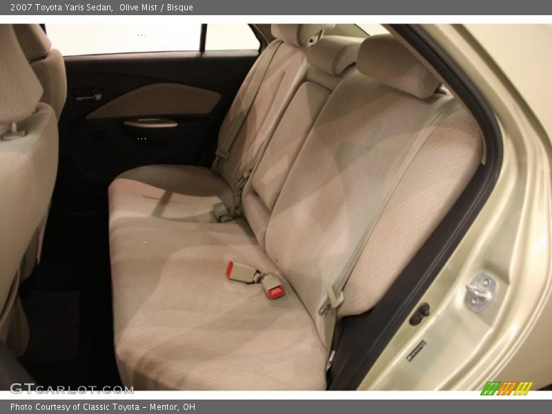 Olive Mist / Bisque 2007 Toyota Yaris Sedan