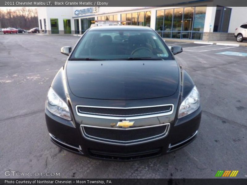 Black Granite Metallic / Ebony 2011 Chevrolet Malibu LT