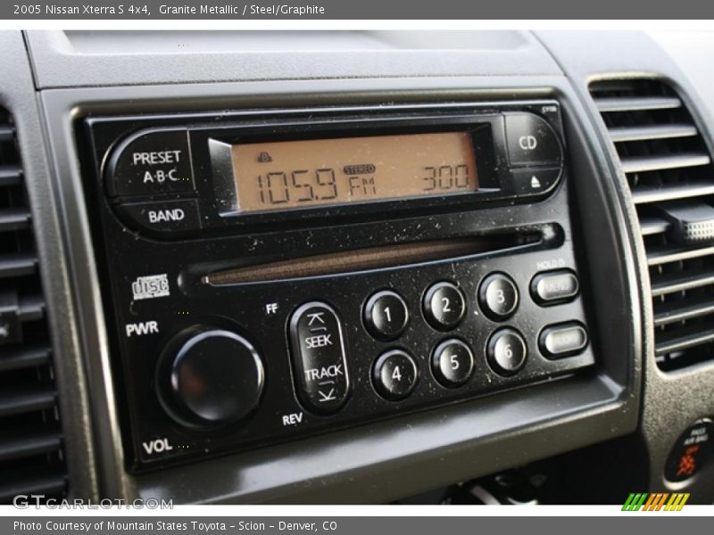 Granite Metallic / Steel/Graphite 2005 Nissan Xterra S 4x4