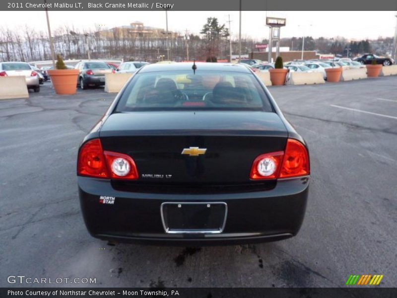 Black Granite Metallic / Ebony 2011 Chevrolet Malibu LT