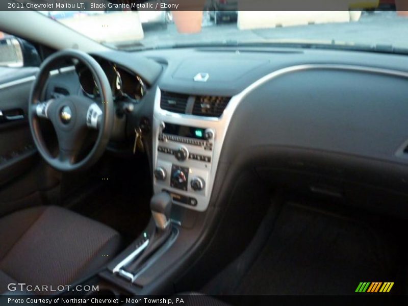 Black Granite Metallic / Ebony 2011 Chevrolet Malibu LT
