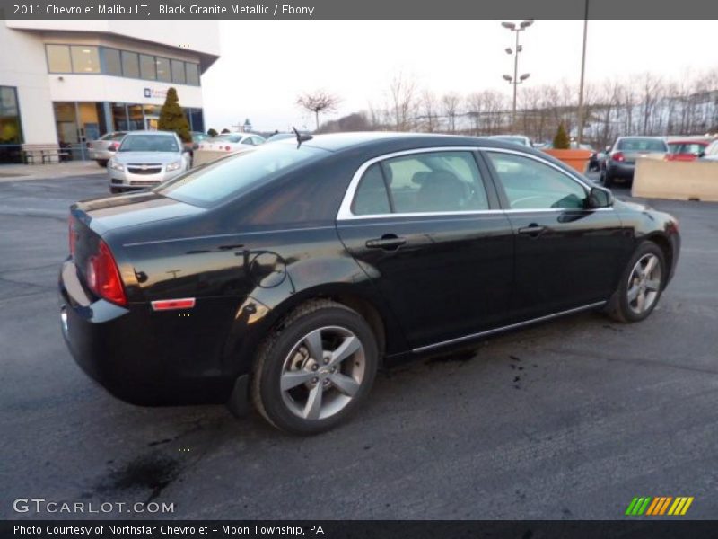 Black Granite Metallic / Ebony 2011 Chevrolet Malibu LT