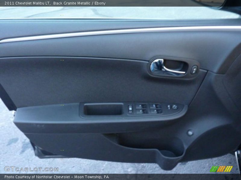 Black Granite Metallic / Ebony 2011 Chevrolet Malibu LT