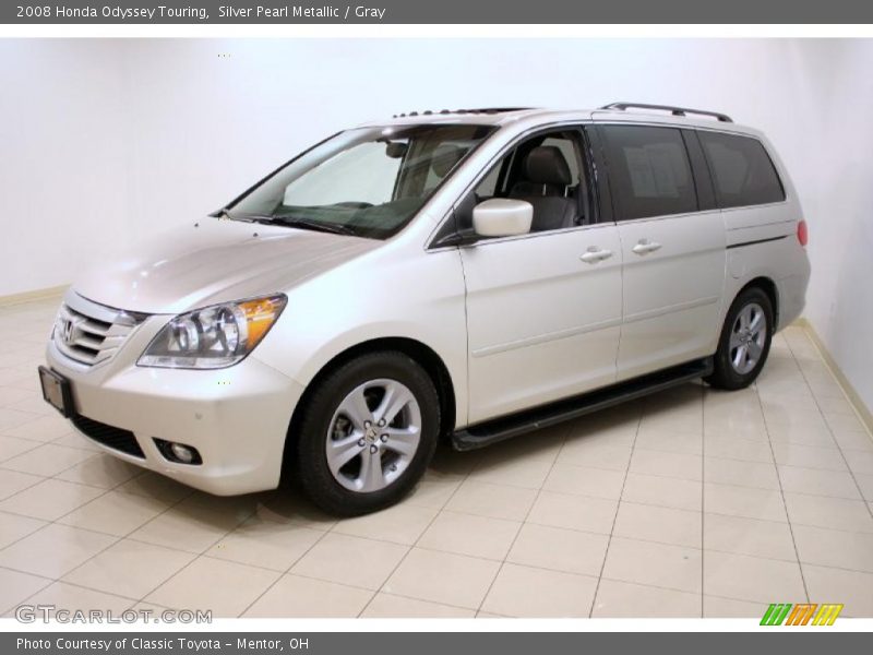 Silver Pearl Metallic / Gray 2008 Honda Odyssey Touring