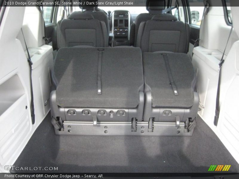 Stone White / Dark Slate Gray/Light Shale 2010 Dodge Grand Caravan SE