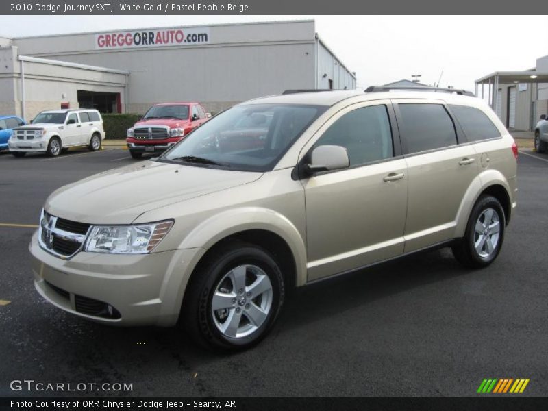 White Gold / Pastel Pebble Beige 2010 Dodge Journey SXT