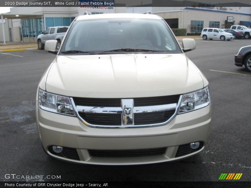 White Gold / Pastel Pebble Beige 2010 Dodge Journey SXT