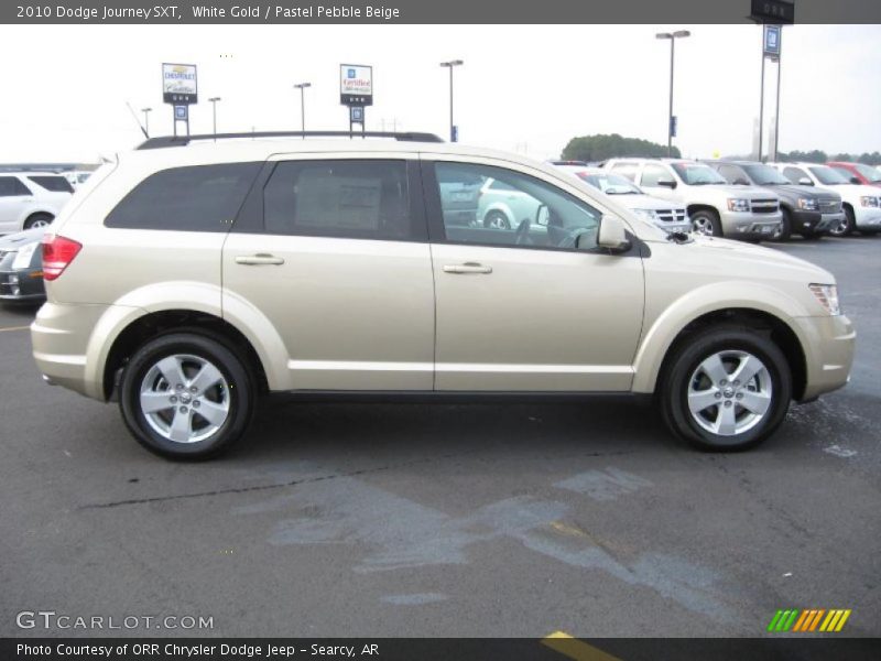 White Gold / Pastel Pebble Beige 2010 Dodge Journey SXT