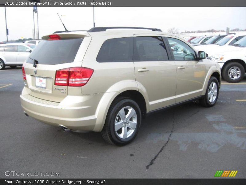 White Gold / Pastel Pebble Beige 2010 Dodge Journey SXT